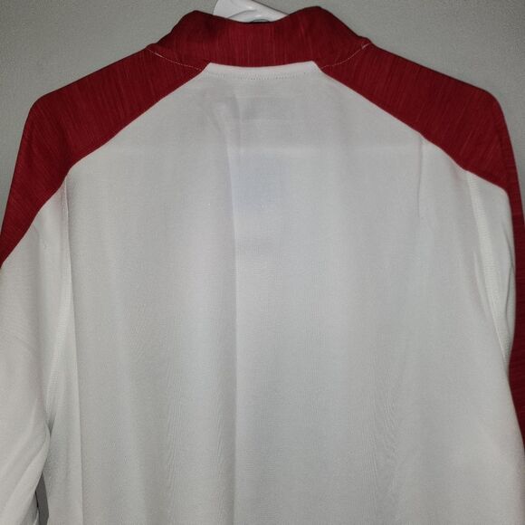 NWT Men's Adidas Nebraska Cornhuskers 1/4 Zip Pullover Jacket Large - Picture 8 of 14